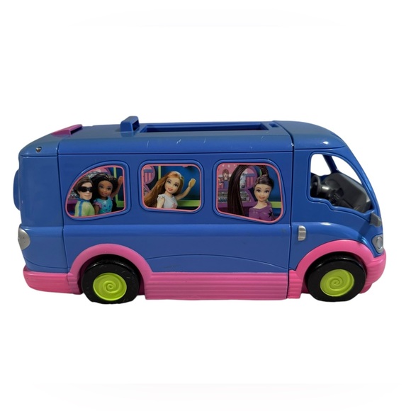 Polly Pocket Rock Band Convertible Tour Bus 18 pieces - Picture 7 of 13